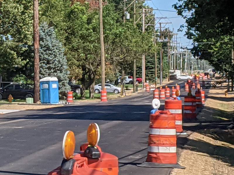Work is winding down on a $3.4 million project to replace and widen a portion of North Latham Street in Sandwich.
The project began in March.