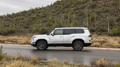 Rugged refinement redefined by Lexus