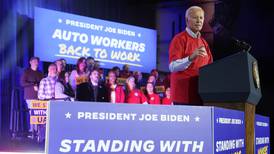 Biden says workers need ‘a fair shot’ as he celebrates the labor deal saving an Illinois auto plant