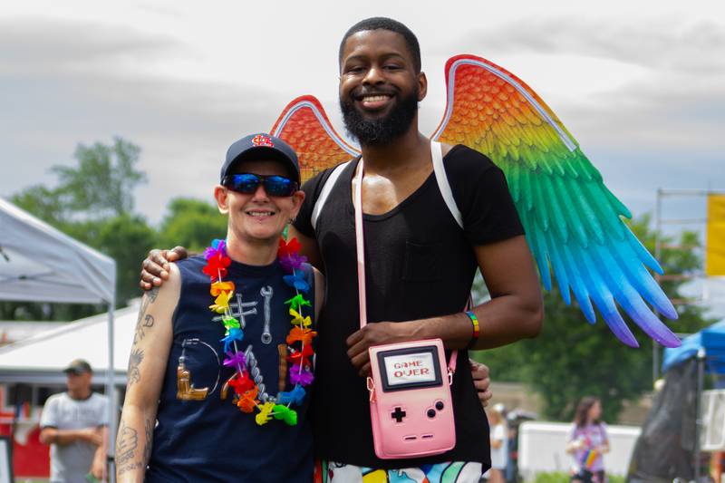 Tyson Cooper (Left) and Tristan Warren (Right) pose for picture on Saturday, June 8, 2024 at Jordan Block Park in Ottawa.
