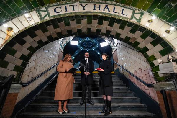 Zohran Mamdani begins his term as NYC mayor with an historic swearing in