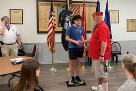 Morris American Legion hosts signing day for graduates joining the military