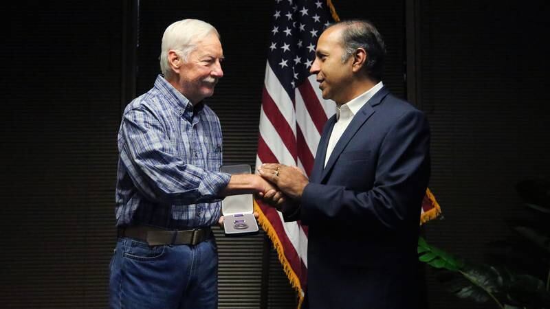 Career soldier, combat medic receives delayed Purple Heart for injuries during Vietnam War