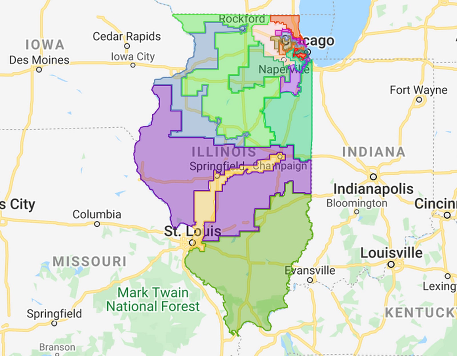 Congressional redistricting plan clears Illinois General Assembly