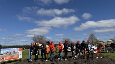 Minooka Community High School breaks ground on new career center, fieldhouse