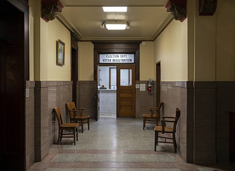 Election Department at the Old Lee County Courthouse.