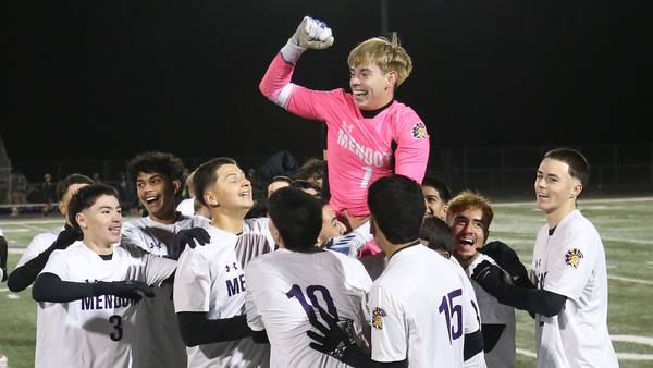 Photos: Mendota boys soccer is headed to State after thrilling victory over Quincy ND