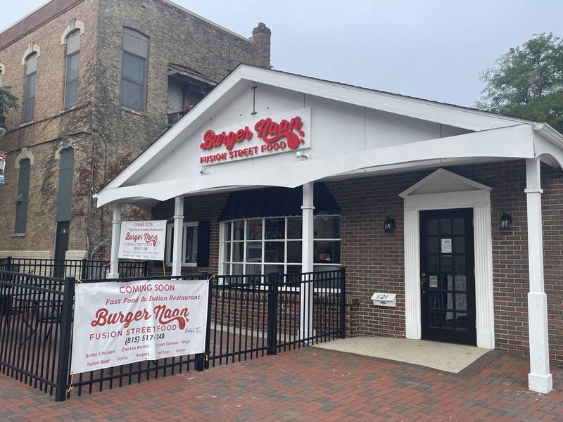 Burger Naan is seen Thursday, Sept. 7, 2023 in downtown DeKalb.