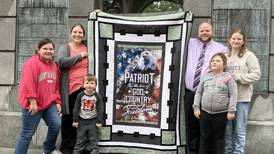 Princeton’s Mitch McCoy receives Quilt of Valor during 9/11 Remembrance Ceremony