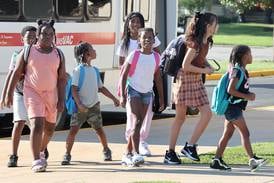 New year, new faces: ‘Optimistic’ first day of school at Tyler Elementary in DeKalb
