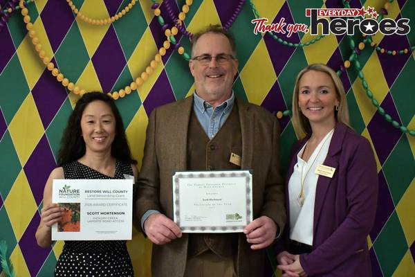 ‘Good for the soul to be out in nature,’ says Will County Forest Preserve volunteer of the year 
