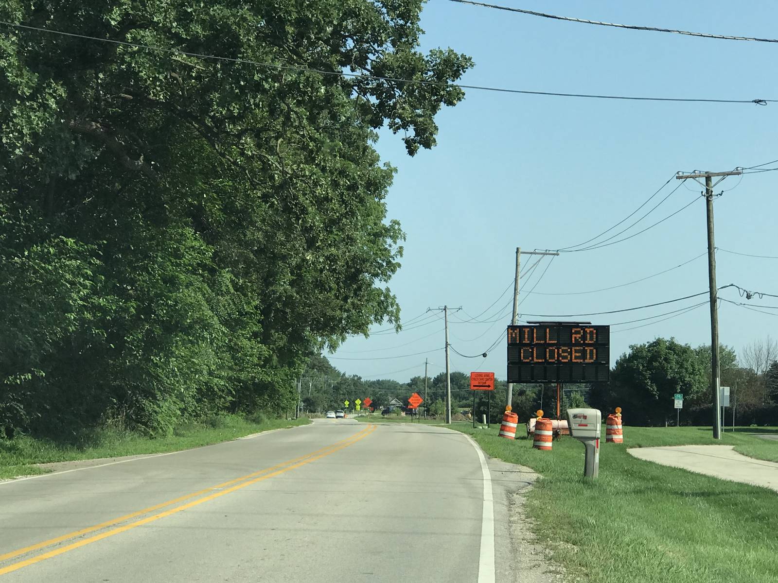 Mill Road realignment work well underway in Yorkville Shaw Local