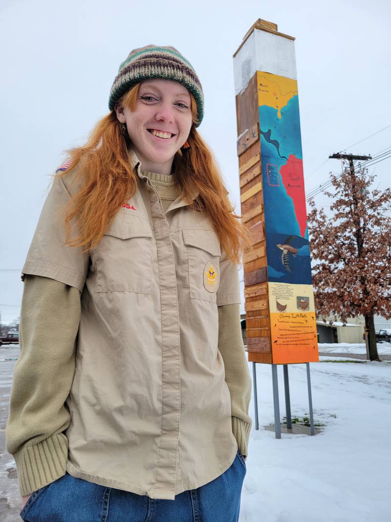 Spring Valley's Grace Johnson has completed her Eagle Scout project that will help chimney swifts to nest in the Ottawa area.