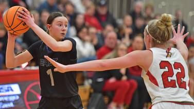 Oswego East senior Aubrey Lamberti is the 2025-2026 girls basketball Record Newspapers Player of the Year