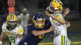 Small but mighty, Wyatt Cassens at the center of Sterling’s defense
