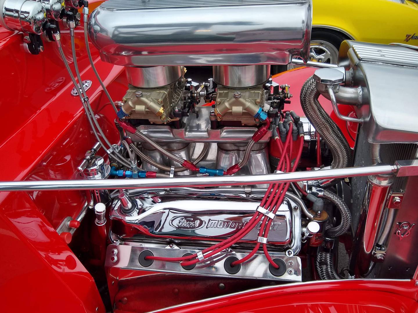 Photos by Rudy Host, Jr. - 1934 Ford Coupe Engine