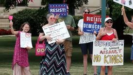 July 4 anti-Trump protest draws dozens to Sycamore: ‘The most patriotic thing I could do today’