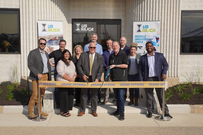 On Thursday, Sept. 18, a grand opening was held for U.S. Silica’s Rochelle Innovation Center at 1951 S. Steward Road in Rochelle.