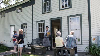 Prehistoric tools, visit by candlelight among events at Powers-Walker House in Glacial Park