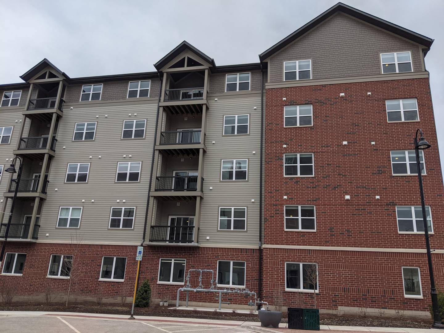 Downtown Oswego now has another 104 luxury apartments as work is complete on the second building at The Reserve at Hudson Crossing.