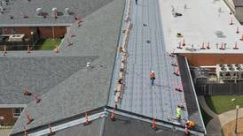 Photos: New roof replaced at Illinois Veterans Home in La Salle