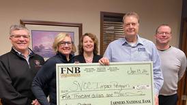 Farmers National Bank donates $5,000 to SVCC Impact Program’s Mustang Impact Challenge