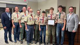 Ahead of 100-year anniversary, Scout Troop 13 presented ‘Spirit of St. Charles Award’