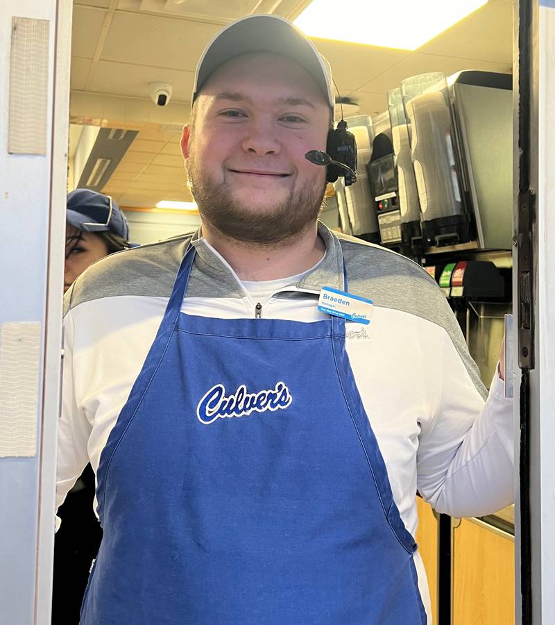 Culver’s of Rock Falls Assistant Manager Braeden Thome has been accepted onto the Culver’s National Training Team.