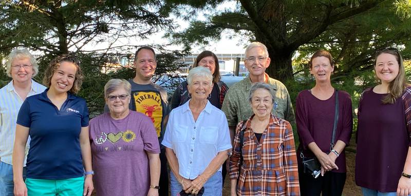 Poco a Poco, a music education nonprofit based in Streator, conducted its annual retreat at Tombaugh farm to thank outgoing board members, and welcome the new.