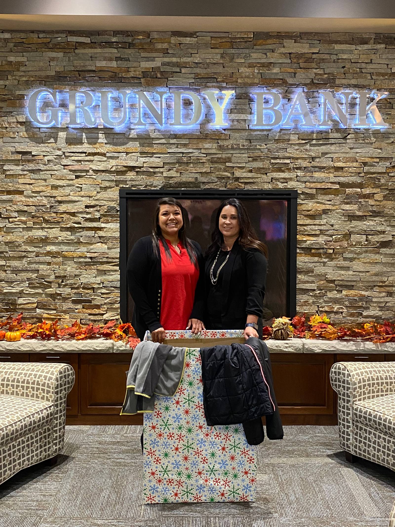Grundy Bank holds winter coat drive at Morris, Wilmington branches
