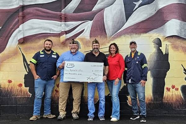CHS donates to Rochelle VFW for new camera system