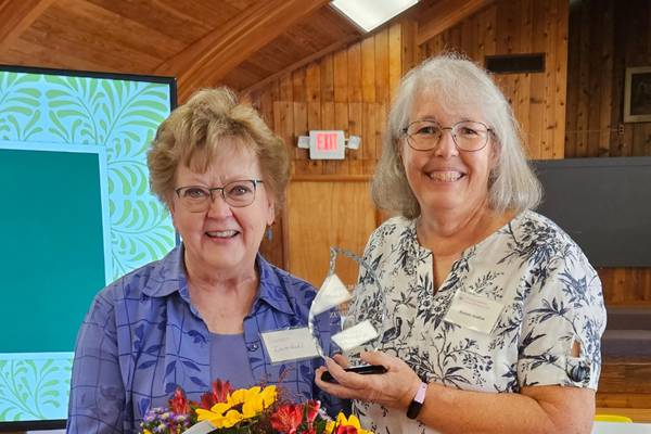 Zumdahl named Byron Women’s Club Woman of the Year