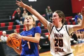 Presley Meyer scores 27, Genoa-Kingston grabs 27 steals to hold off Indian Creek