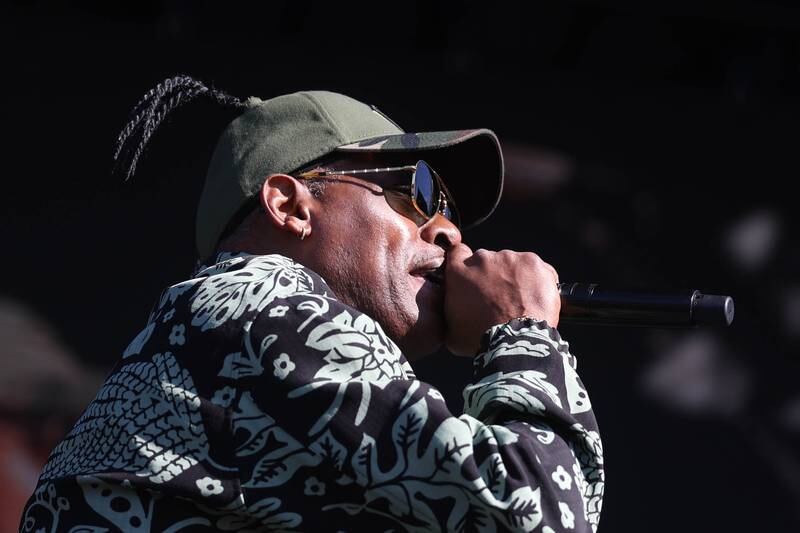 Coolie performs on the Rise stage on day three of Riot Fest. Saturday, Sept. 18, 2022, in Chicago.