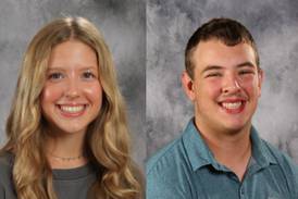 Kelsea Klingenberg, Cade Odell awarded the Reed Scholarship at Princeton High School