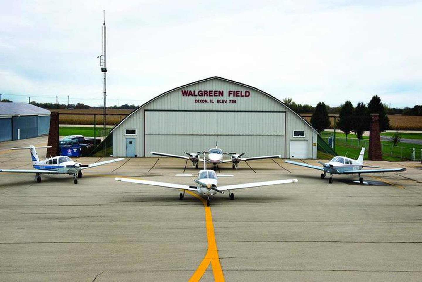 The hangars are full at the Dixon Municipal Airport, but not necessarily with what they should be full of – operational planes – and the Dixon Airport Board plans to change that.
