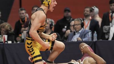 Joliet Central’s Charles Walker, Joliet West’s Carson Weber win Class 3A wrestling titles