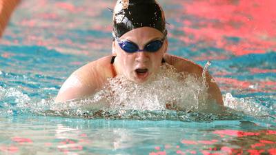 Photos: DeKalb-Sycamore co-op girls swimming hosts Byron