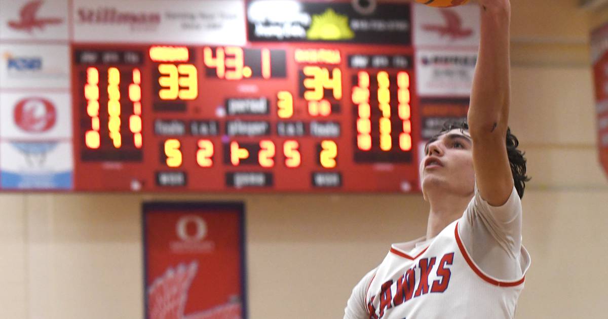 Oregon boys basketball pulls away from Rock Falls for BNC win