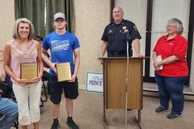 Princeton High School’s Justin Depauw, Katie Sayler honored for life-saving actions