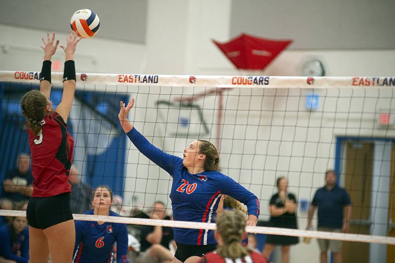 Photos Fulton and Eastland volleyball Shaw Local