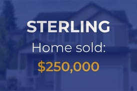 Single-family home sells for $250,000 in Sterling