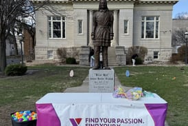 2026 Mendota YMCA Easter egg hunt