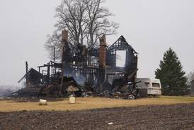 Home on Skare Road in rural Chana a total loss after Tuesday night fire