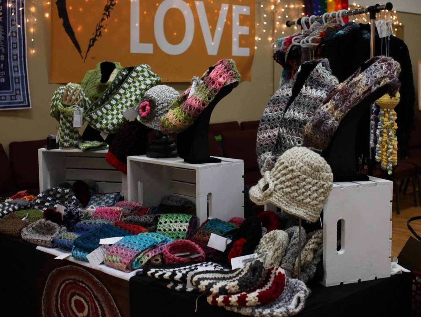 The Unitarian Universalist Congregation of DeKalb's winter market fundraiser