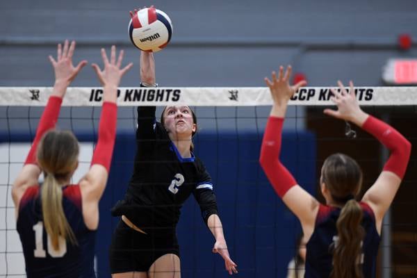 Burlington Central falls in straight sets to sectional champion St. Viator, 25-10, 25-20