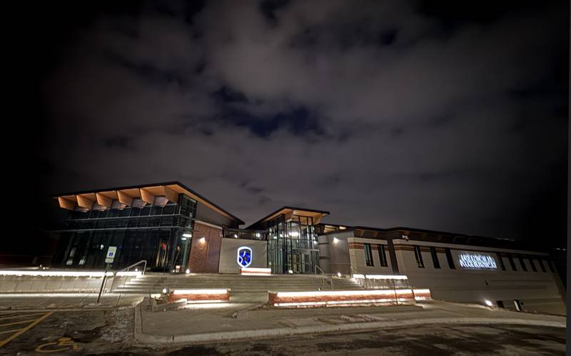 The new Lake in the Hills Police Department building on Tuesday, Feb. 3, 2026.