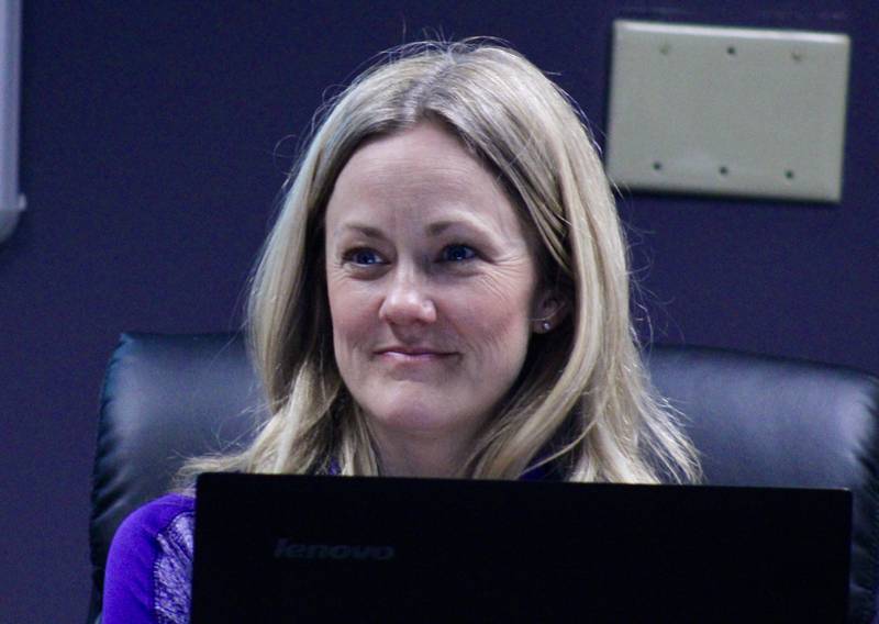 Rachael Gehlbach, vice president of the Dixon Public Schools board of education, submits her resignation. She and her family are moving to Wisconsin.