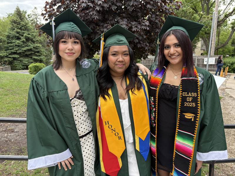 Glenbard West High School held its graduation ceremony on Thursday, May 22, 2025 at the school in Glen Ellyn.