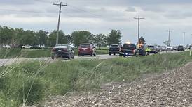 Vehicle crash slows traffic on Route 251 north of Peru